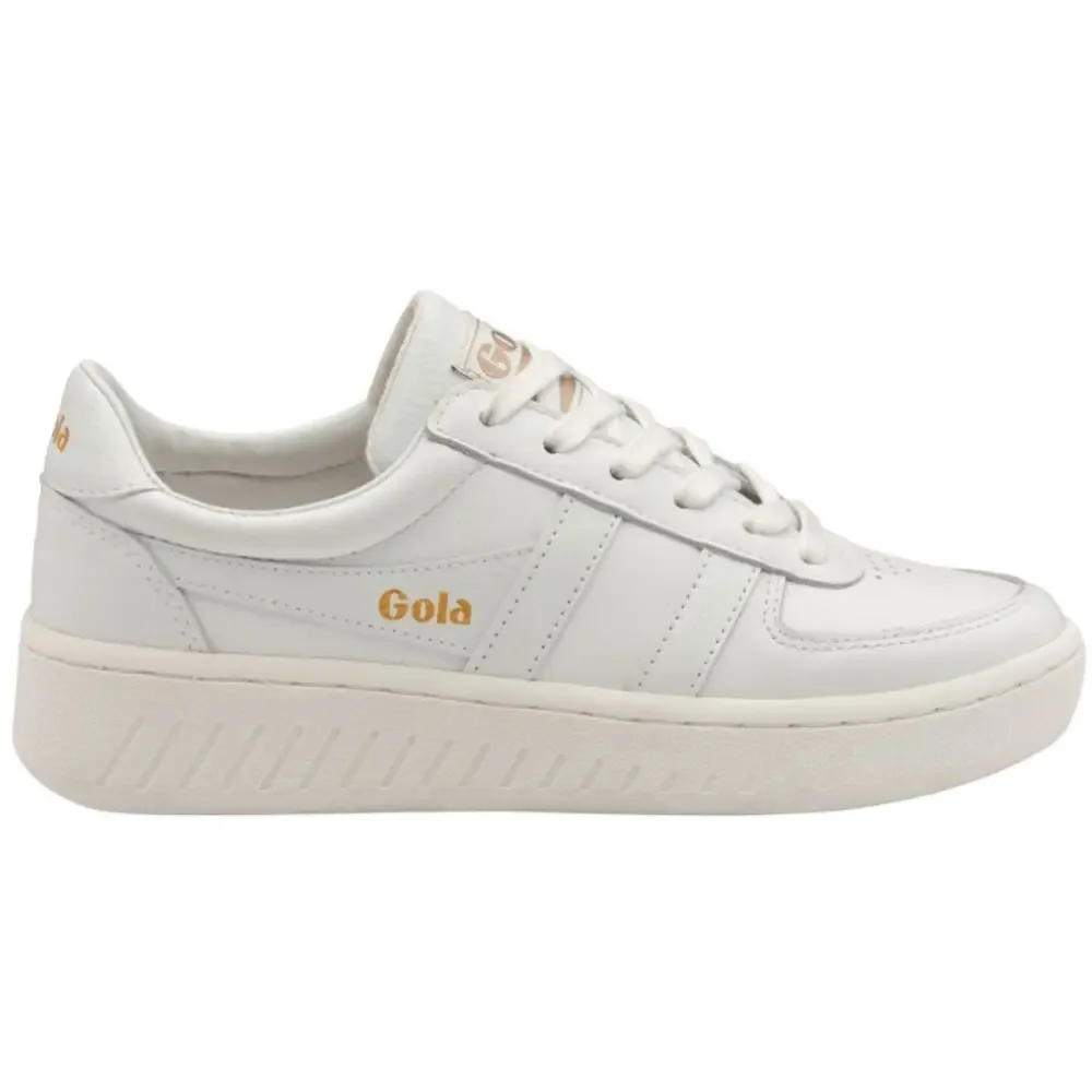 Gola Women's White Classics Grandslam Leather Sneakers Size 7